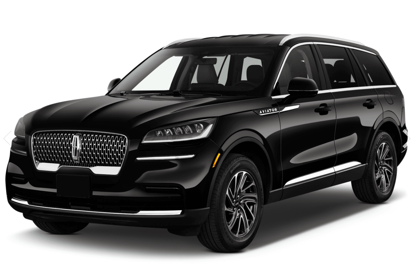 Mid-Size Lincoln Aviator SUV — BlackCarIllinois